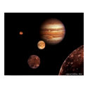 Jupiter and Satellites posters by eyecandy Jupiter and Satellites posters