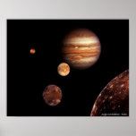 Jupiter and Satellites posters