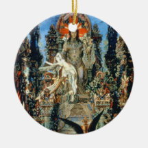 Jupiter and Semele, 1894-95 (oil on canvas) Ornament