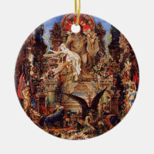 'Jupiter and Semiele' Christmas Ornament