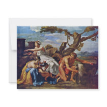 Jupiter As A Child, Nurtured By The Goat Amalthea Personalized Invitation