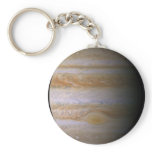 Jupiter as seen by the space probe Cassini Keychain