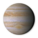 Jupiter as seen by the space probe Cassini Refrigerator Magnet