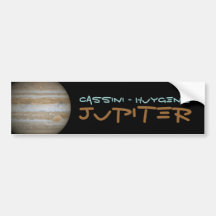 Jupiter - Cassini–Huygens Bumper Stickers