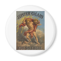 Jupiter Cigars Fridge Magnet