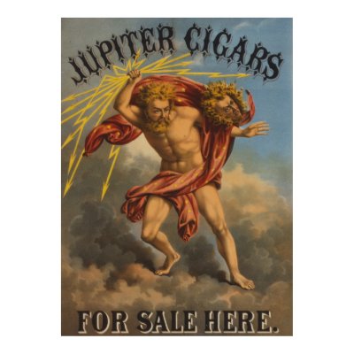 Cadetship Brand Cigar Premium Poster