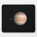 Jupiter Earth Comparison mousepads