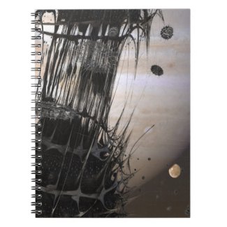 Jupiter Event Space Art Notebook