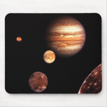 Jupiter Galilean Moons Astronomy & Science Gifts Mousepad