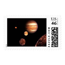 Jupiter Galilean Moons Astronomy & Science Gifts Postage Stamp