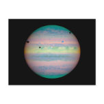 Jupiter Infrared Image Postcards
