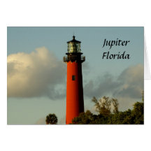 Jupiter Inlet Lighthouse Card