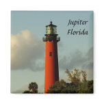 Jupiter Inlet Lighthouse Refrigerator Magnets