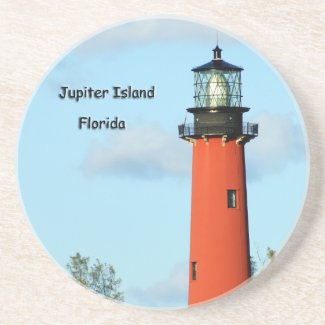 Jupiter Island Lighthouse coaster