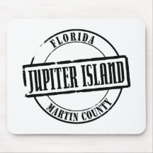 Jupiter Island Title Mousepads