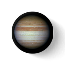 Jupiter June 7, 2010 Astmospheric Changes Pinback Buttons