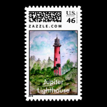 jupiter_lighthouse, Jupiter Lighthouse postage