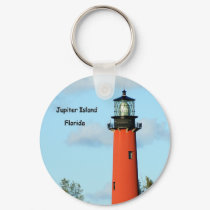 Jupiter Lighthouse Keychain by lighthouseenthusiast Jupiter Lighthouse Keychain