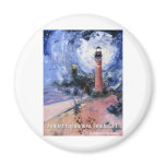 Jupiter lighthouse refrigerator magnet