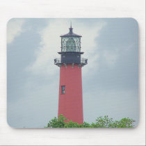 Jupiter Lighthouse mousepads