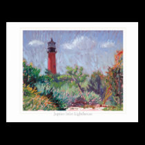 Jupiter Lighthouse postcard postcards