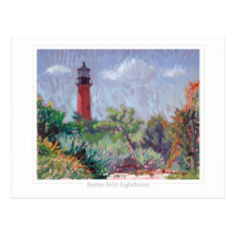 Jupiter Lighthouse postcard