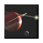 Jupiter-mass planet orbiting the nearby star Epsil Refrigerator Magnet