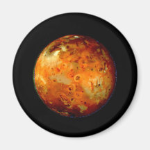 Jupiter Moon Io Space NASA Refrigerator Magnet