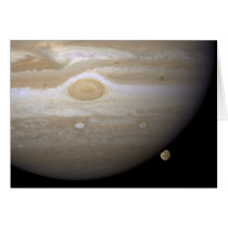 Jupiter occults Ganymede Greeting Cards