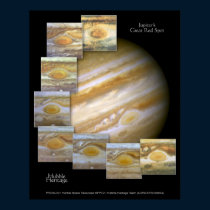 Jupiter Red Spot Hubble Telescope Photo posters by Space_Exploration Jupiter Red Spot Hubble Telescope Photo posters