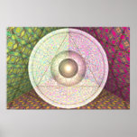 Jupiter, Saturn And Uranus Per Martineau Poster