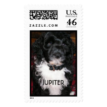 Jupiter the Dog Postage Stamps