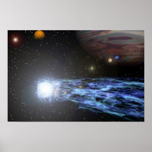 Jupiter's Comet Print