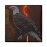 Jupiter's eagle fridge magnet