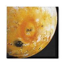 Jupiter's Moon Io Fridge Magnet