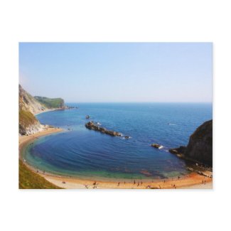 Beautiful seascape , Jurassic coast, United Kingdom