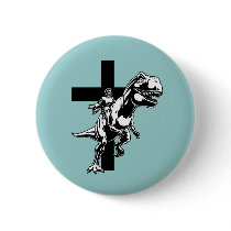 Jurassic Jesus Buttons
