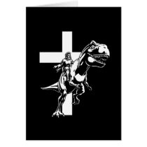 Jurassic Jesus Card