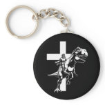 Jurassic Jesus Keychain