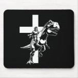 Jurassic Jesus Mouse Pads