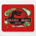 Jurassic Mods Mousepad Red