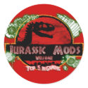 Jurassic Mods Stickers
