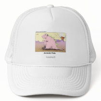 Jurrasic Pork Hilarious Cartoon Quality Cap hats