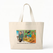 Jury Consultant Holding A Noose Canvas Bag