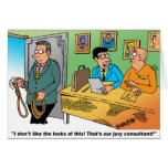 Jury Consultant Holding A Noose cards