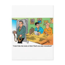 Jury Consultant Holding A Noose postcards by lawyer_gifts Jury Consultant Holding A Noose postcards