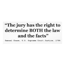 Jury Nullification Quote Justice Samuel Smith 1796 Photo