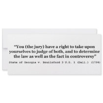 Jury Nullification State of Georgia vs Brailsford Invite