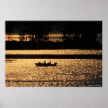 Jus' Fishin' on the Ol' Mississippi Poster