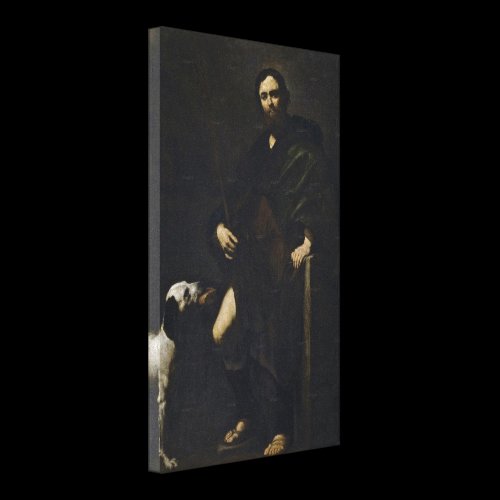 Jusepe de Ribera - St Roch Gallery Wrap Canvas